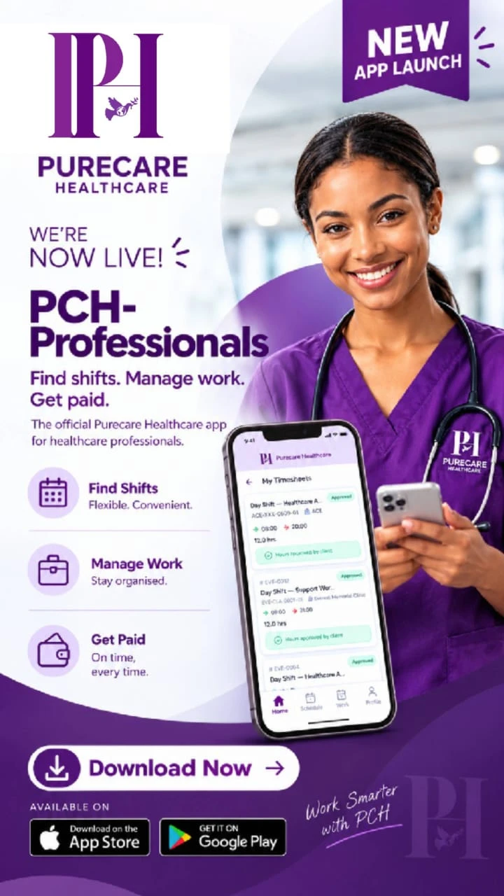 Purecare Healthcare App is Now Live